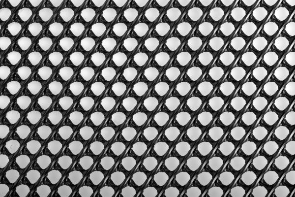 Gittermuster der Netzschutzmatte in schwarz, Art-Nr. 749020