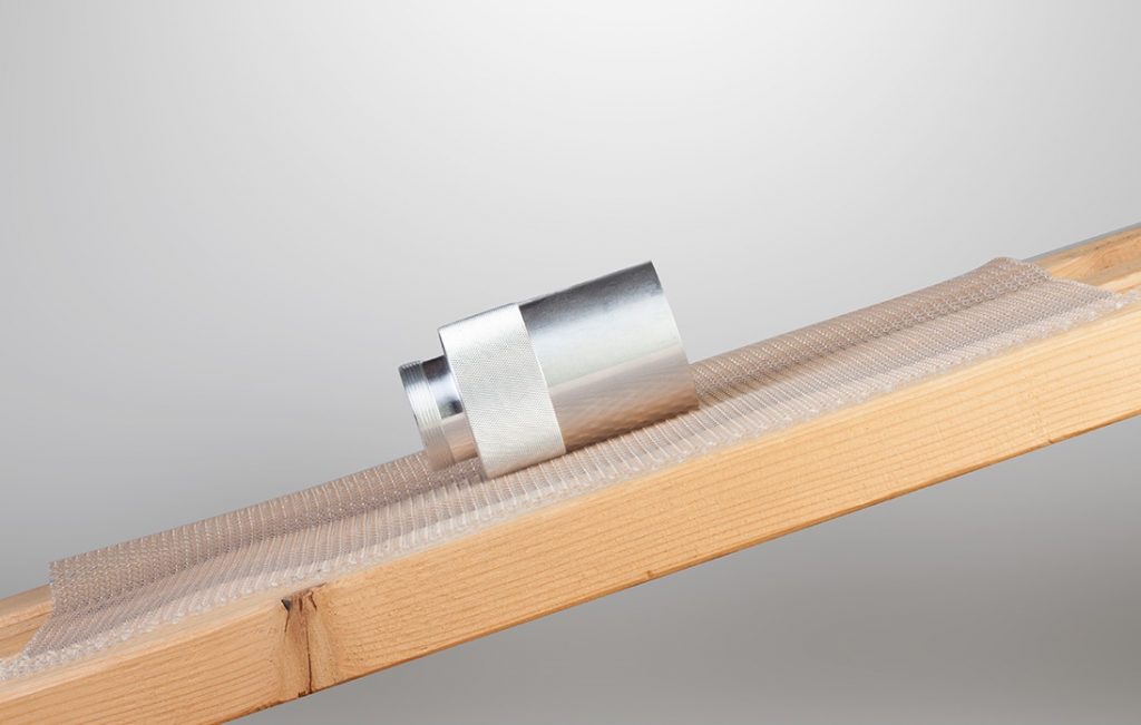 Kunststoff-Netzschutzmatte mit Rutschhemmung für Transport und Lagerung